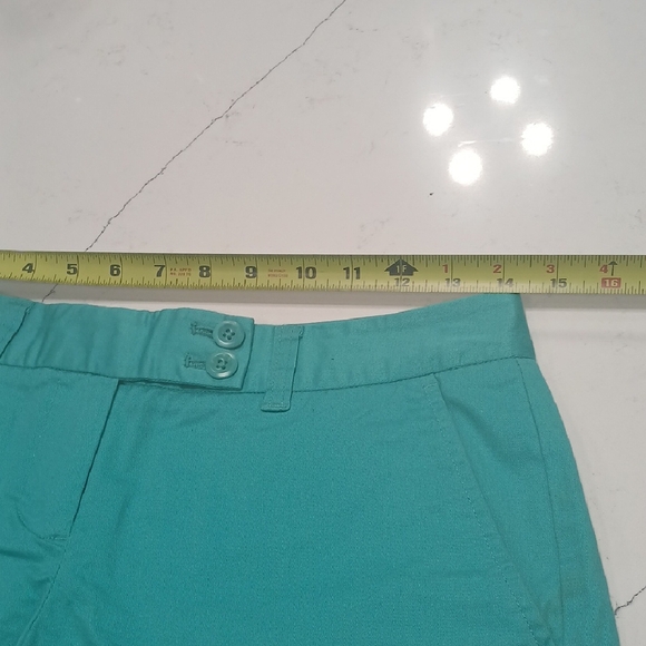 Women's Teal Shorts, One Pair Its Volcom Sz3 New, And Vineyards Pre-owned Sz 2 - Picture 2 of 12
